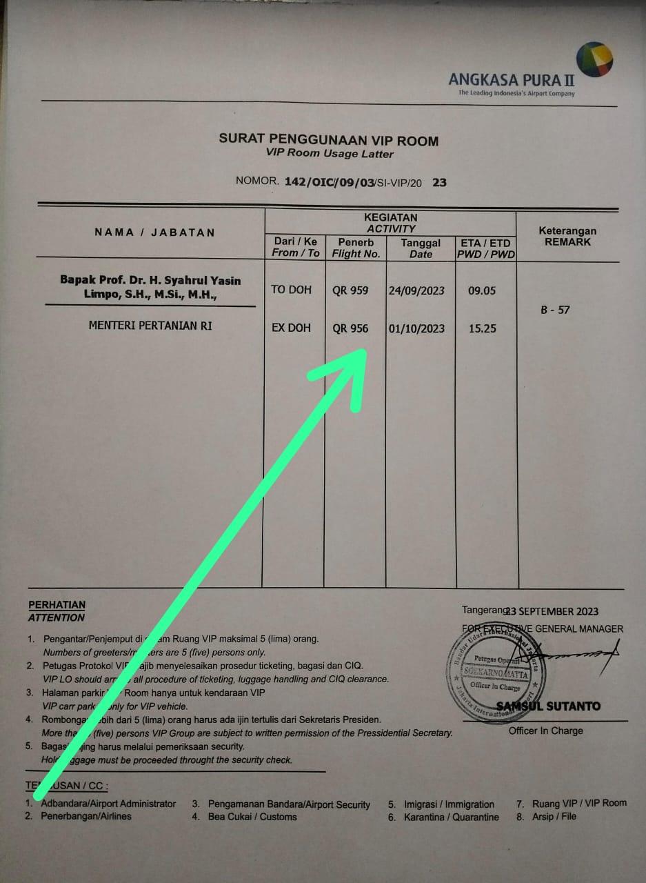 Besok Mentan Syahrul Limpo Pulang dari Luar Negeri, Langsung Ditangkap?