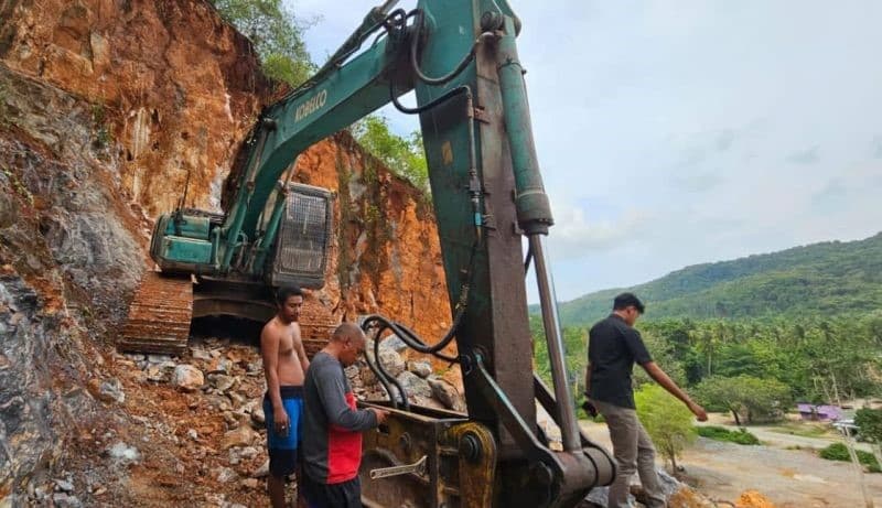 Polda Sultra Ungkap Pertambangan Ilegal di Konawe Selatan
