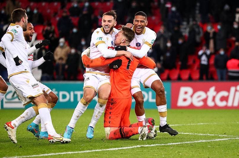Nice Singkirkan PSG dari Piala Prancis Melalui Adu Penalti
