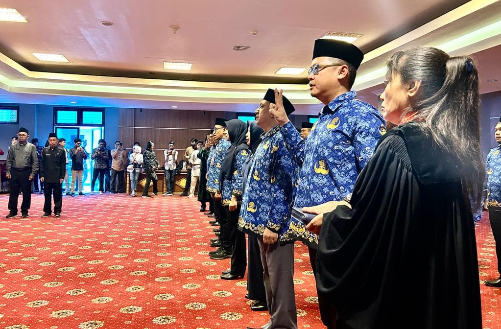 Daftar Nama Pejabat Pilihan Gubernur Abdul Gani yang Baru Dilantik