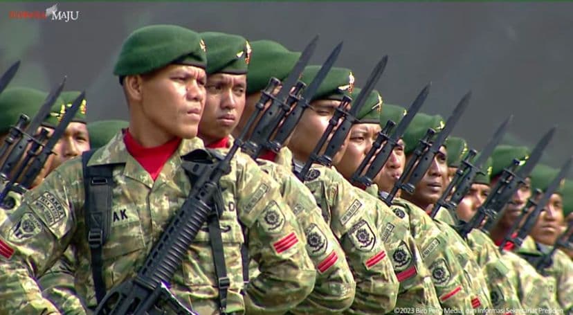 Jokowi: TNI Perisai Penjaga NKRI