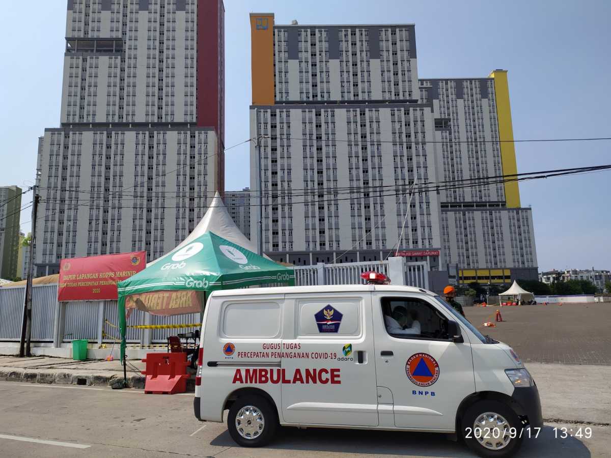 RSDC Wisma Atlet Tersisa 194 Orang Berjuang Melawan Virus Corona