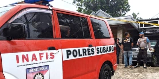 Lima Tersangka Kasus Pembunuhan Ibu dan Anak di Subang