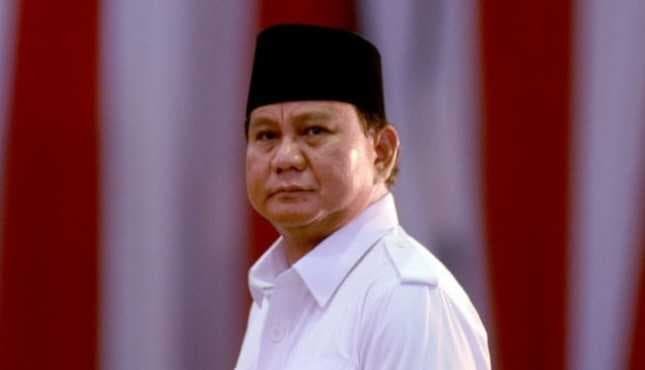 Prabowo Subianto Salat Id di Masjid Nurul Wathon Bogor
