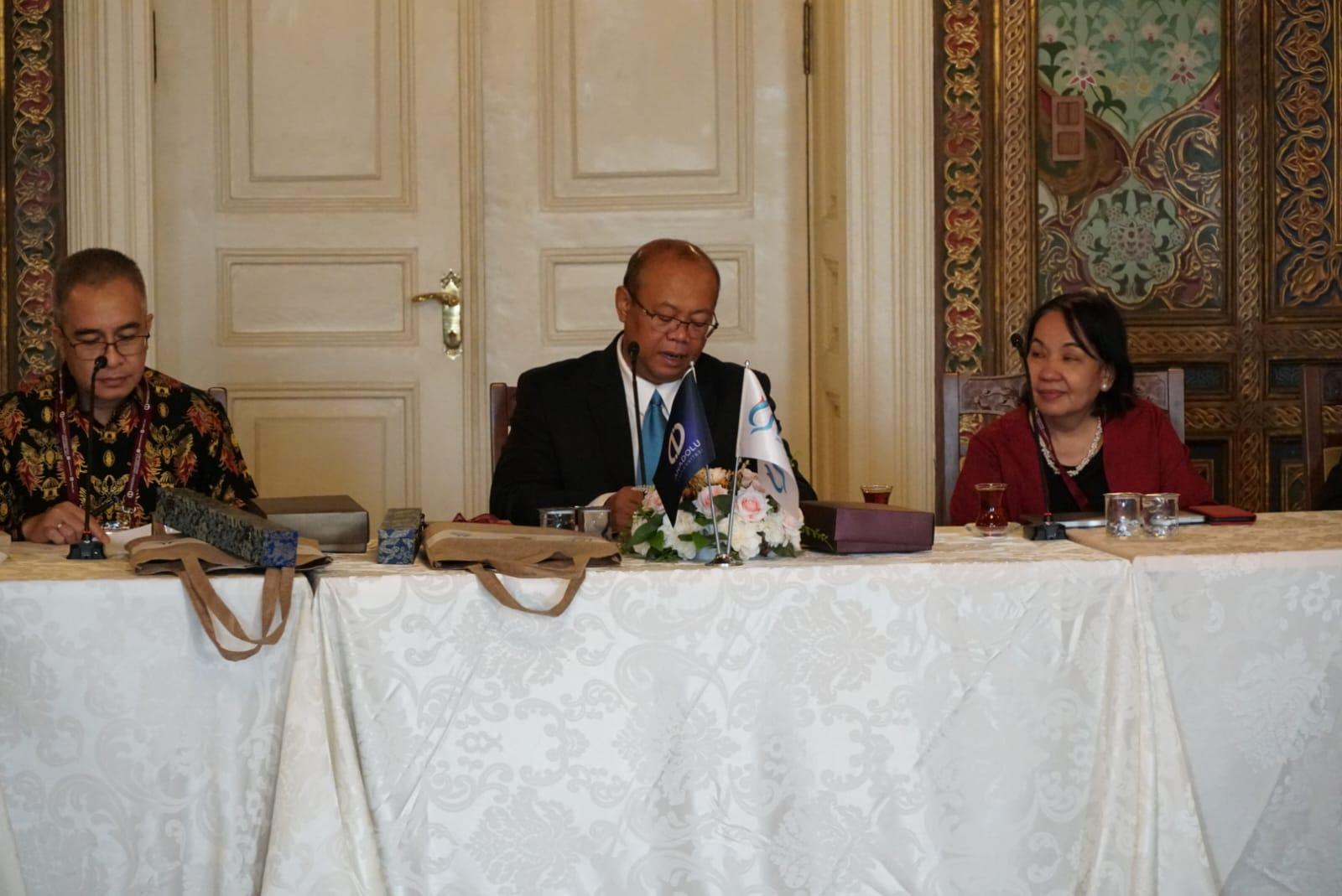 Rektor Universitas Terbuka Buka 'The 36th AAOU Conference' di Istanbul