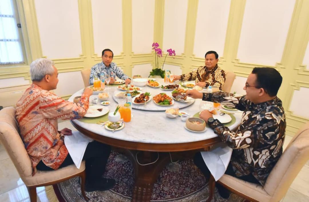 Cerita Lucu Mardani soal Momen Kebersamaan Presiden Joko Widodo dan 3 Bacapres: Ada yang Jail