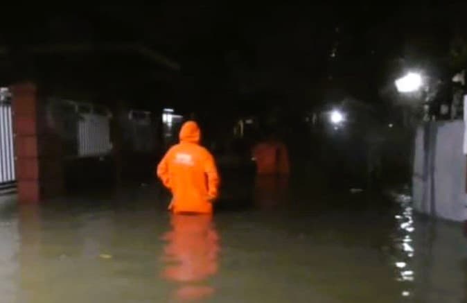 BPBD: Banjir Landa Kota Serang Ketinggian Satu Meter