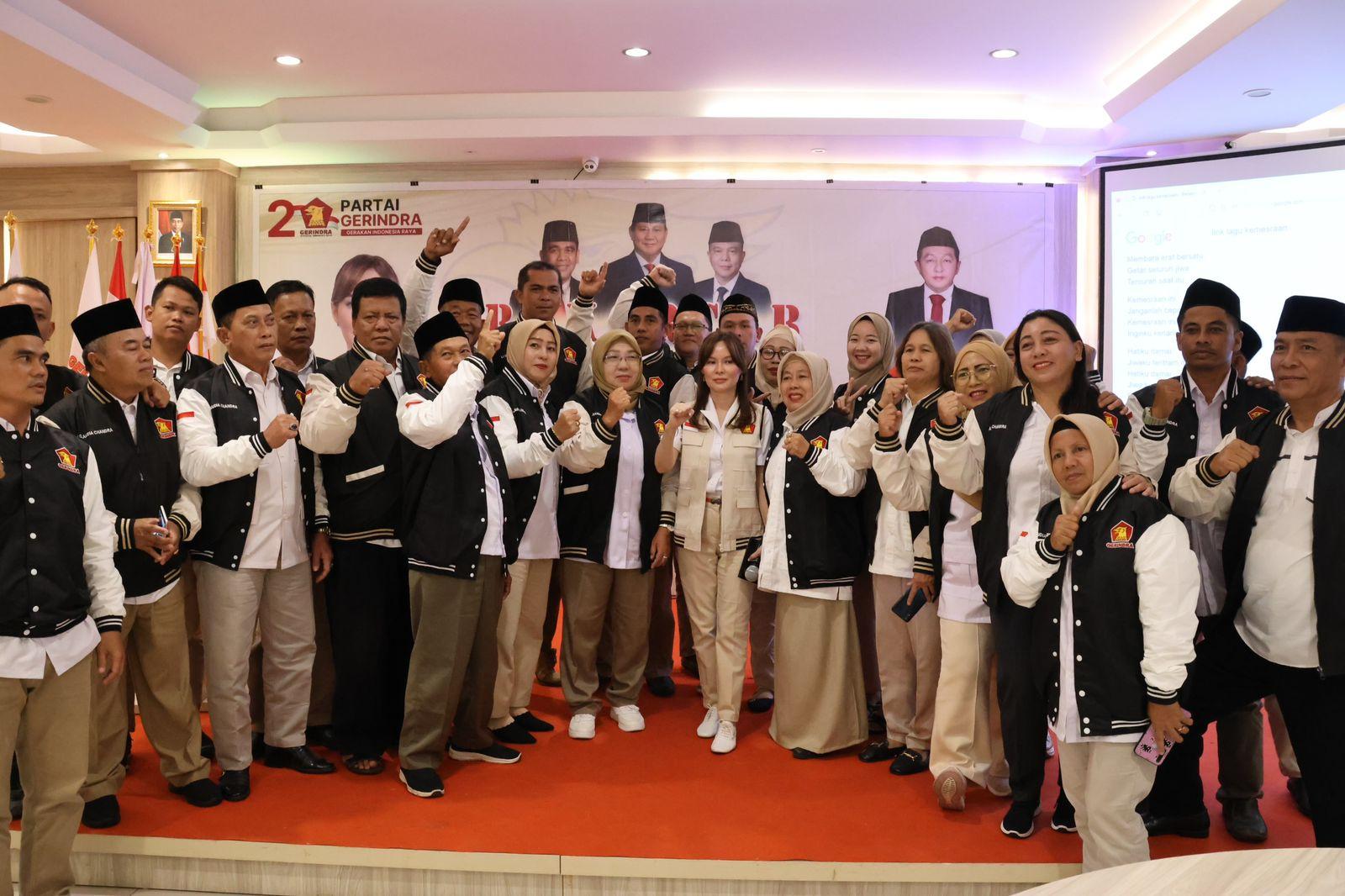 Li Claudia Chandra Kobarkan Semangat Menangkan Prabowo Jadi Presiden