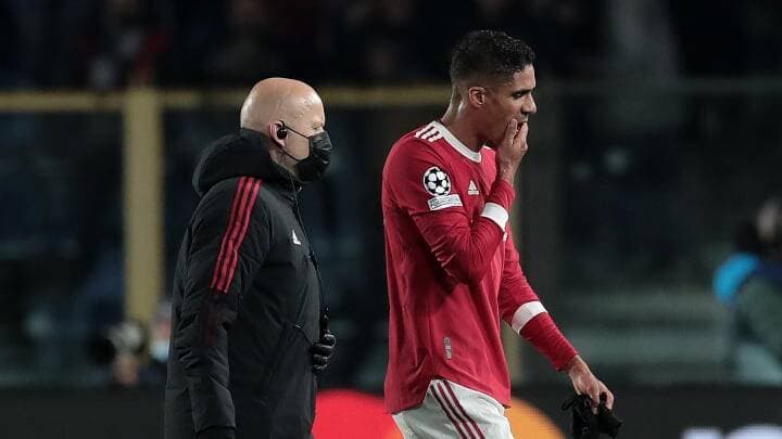 Raphael Varane Diperkirakan Absen Sebulan