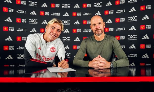 Rasmus Hojlund Resmi Jadi Pemain Manchester United!