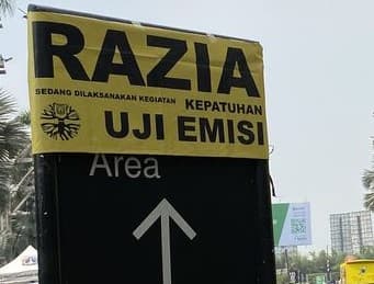 Tilang Uji Emisi Kembali Diterapkan, Ini Alasannya