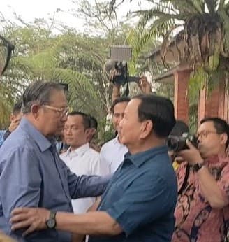 SBY Nyaman dengan Prabowo