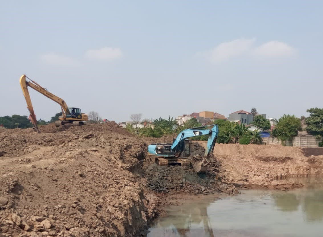 Sudin SDA Jaktim Bangun Embung Tanpa Biaya!