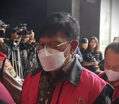 Korupsi BTS Kominfo, Johhny G Plate Dituntut Hari Ini