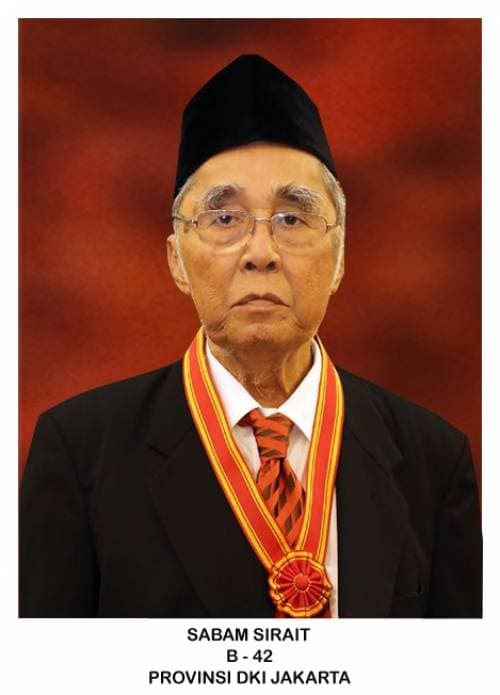 Panitia dan Masyarakat Harap Presiden Jokowi Tetapkan Sabam Sirait Sebagai Pahlawan Nasional