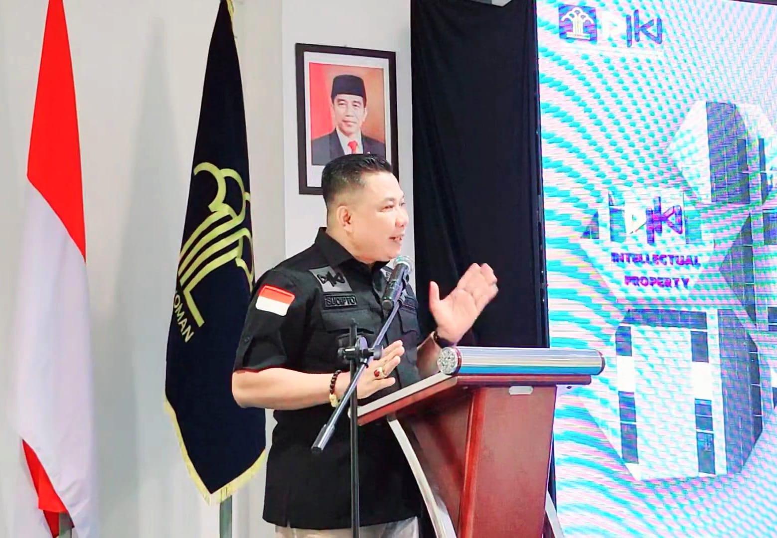 Sekretaris DJKI Ajak Masyarakat Lamongan Lindungi Kekayaan Intelektualnya