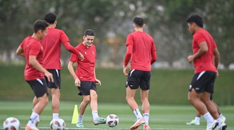 Dengan Suka Cita Timnas Indonesia Siap Melawan Australia
