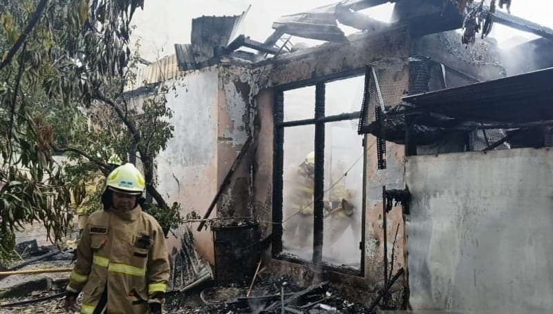 Penyebab Satu Rumah di Kawasan Condet Hangus Terbakar