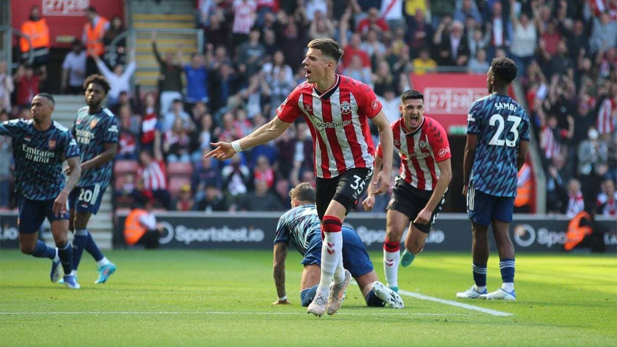 Southampton 1-0 Arsenal, The Gunners Tersungkur