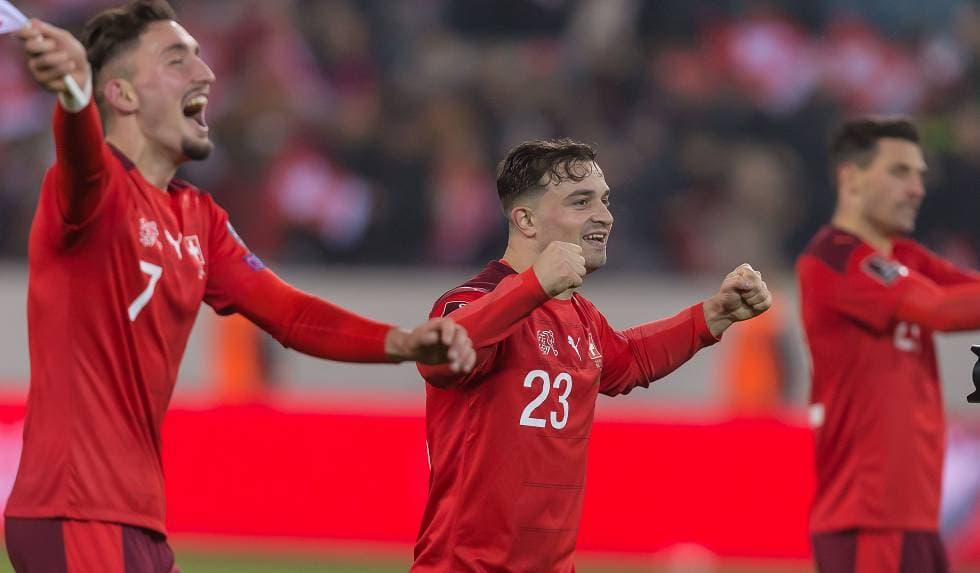 Swiss Menang 4-0 Atas Bulgaria, Italia Harus Lalui Play-off