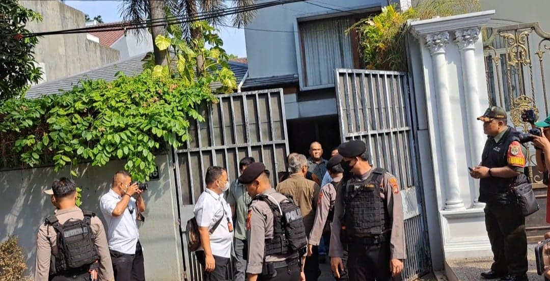 Rumah Ketua KPK Firli Bahuri di Jalan Kertanegara, Kebayoran Baru Jakarta Selatan (Foto: MI/Aswan)