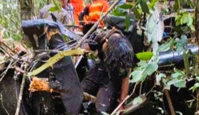 Tiga Korban Penumpang Heli Bell Halmahera Ditemukan Tewas