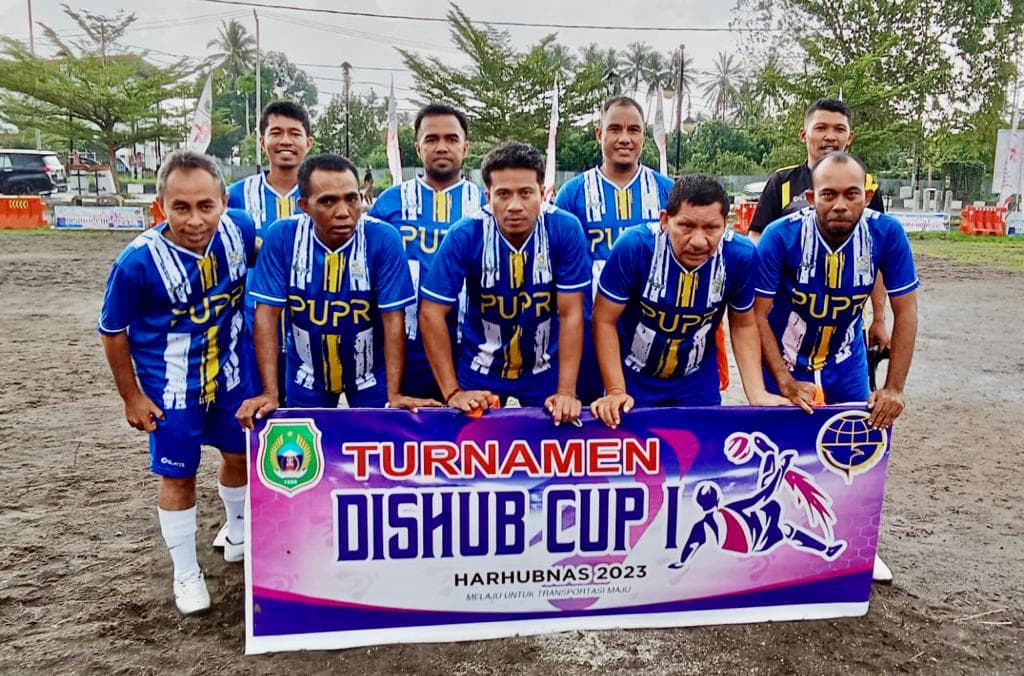 Lawan DKP Malut, Dinas PUPR Menang 2-1