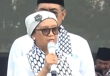 Isi Puisi Menlu Retno untuk Palestina