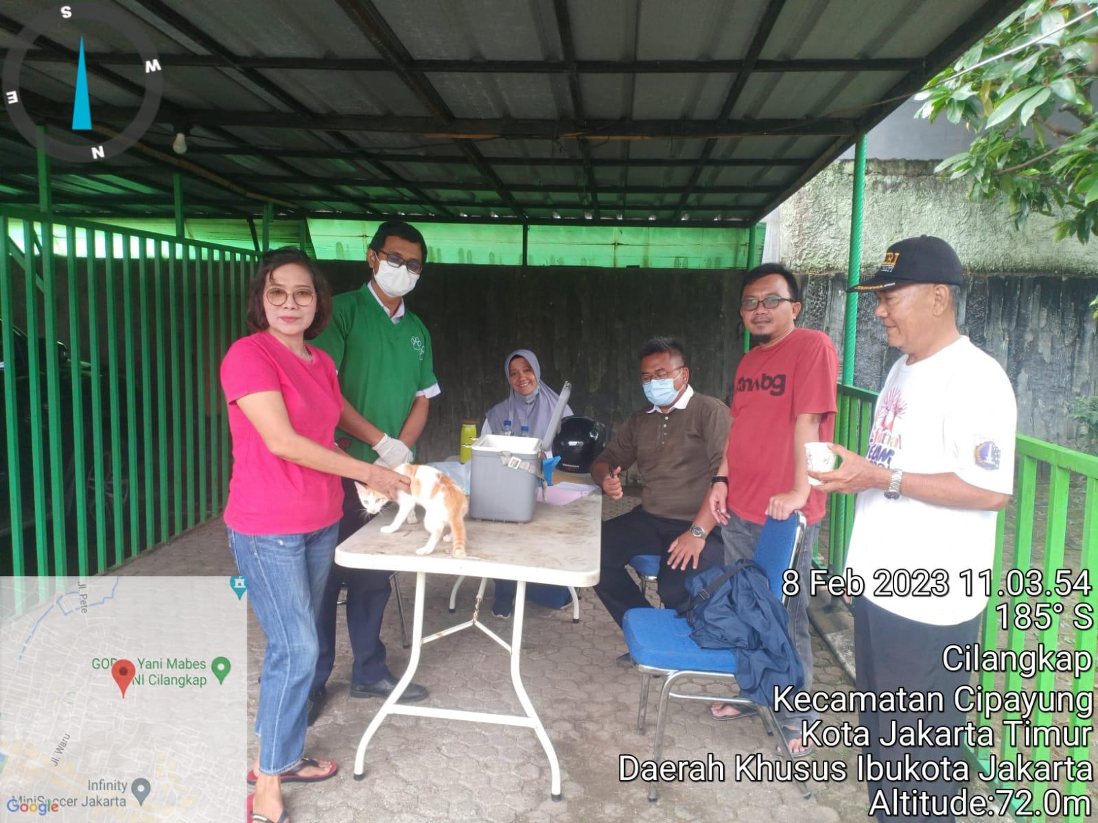 Antisipasi Rabies, Sudin KPKP Jakarta Timur Gencarkan Vaksinasi Hewan