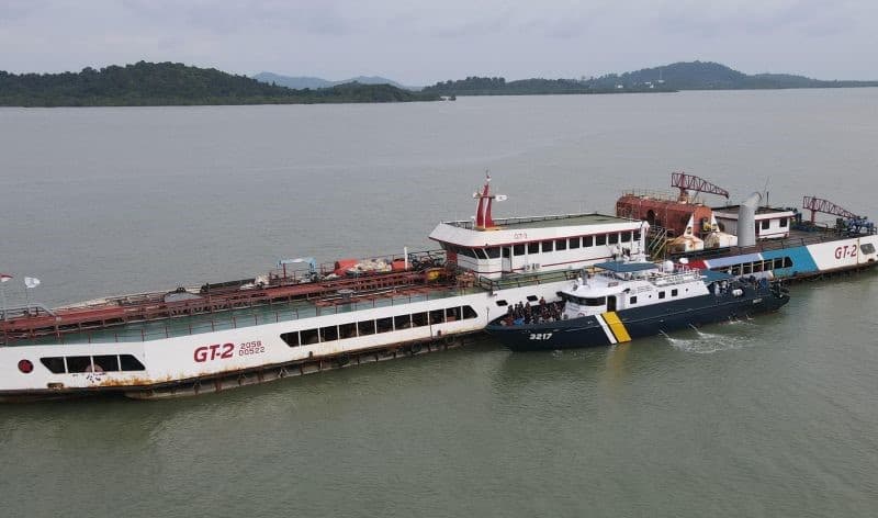 KKP Hentikan Aktivitas Kapal Pengeruk Pasir Timah