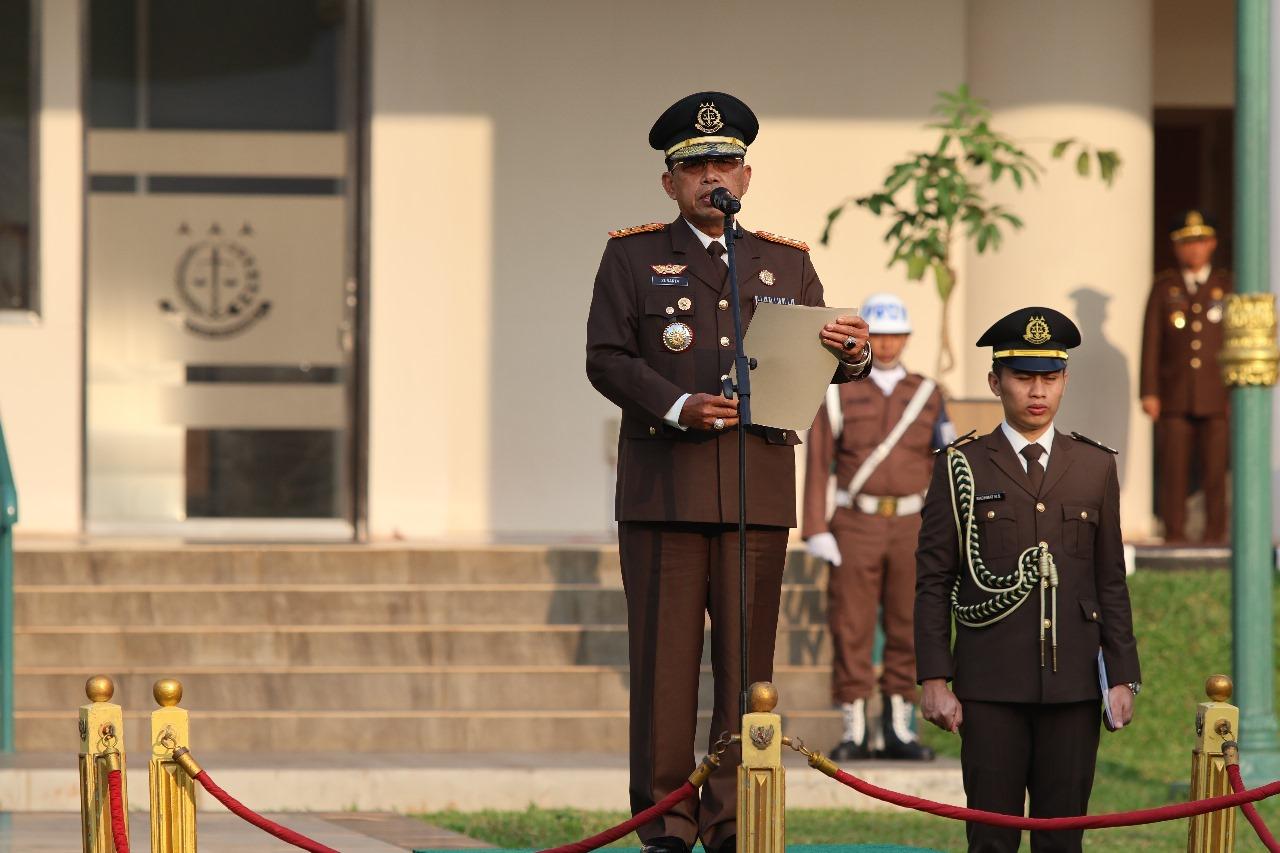 Wakil Jaksa Agung Pimpin Upacara HUT ke-78 RI di Kejaksaan