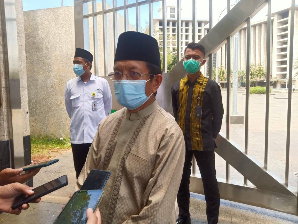 Jumat Agung di Katedral, Nasaruddin Umar : Istiqlal Berpartisipasi Berikan Rasa Aman