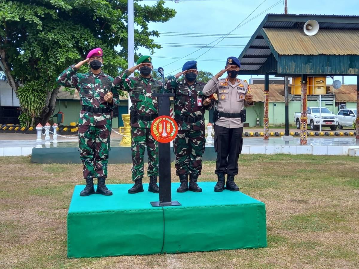 Danrem 174/ATW Pimpin Apel Gelar Pasukan Pengamanan Kunjungan Kerja Presiden