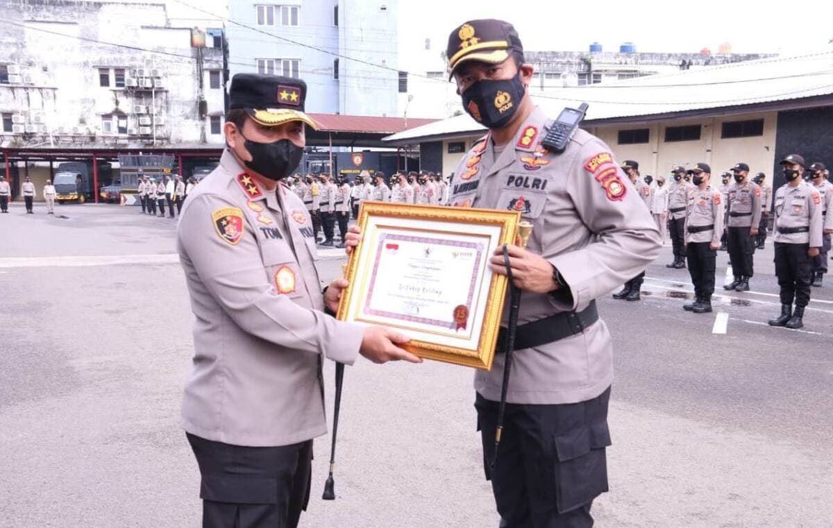 Pelayanan Publik Polres Muba Diganjar Penghargaan oleh Kemenpan RB