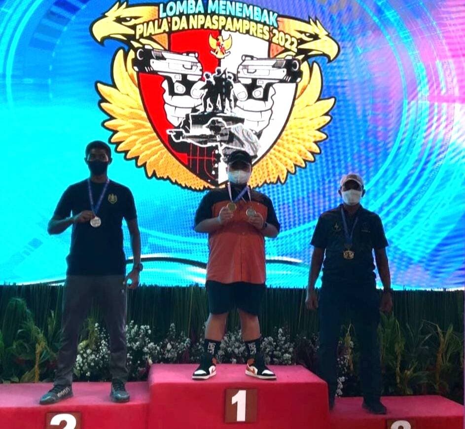Siswa SD Sabet 2 Gelar Juara Menembak pada Danpaspamres Cup 2022