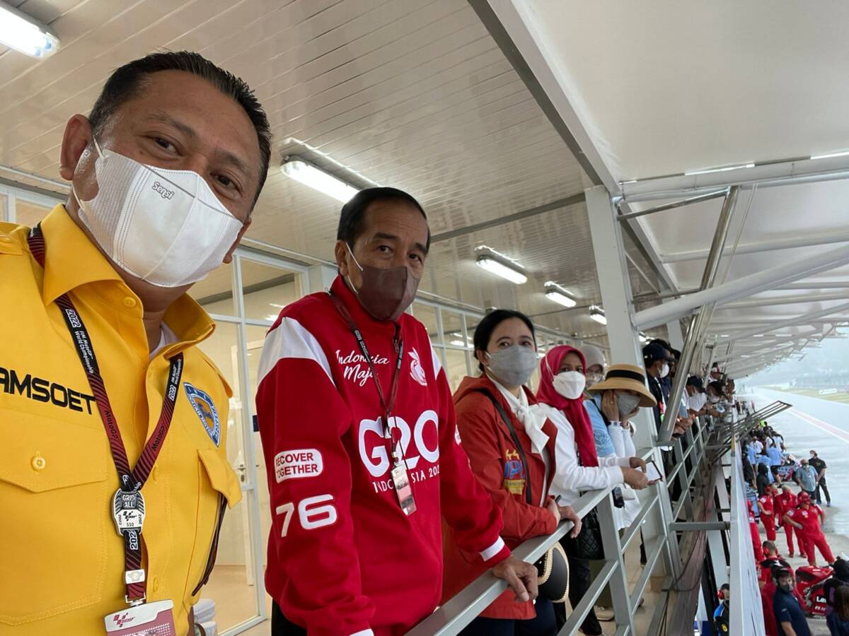 Bamsoet: Alhamdulillah Walaupun Hujan Pelaksanaan MotoGP Mandalika Berlangsung Sukses