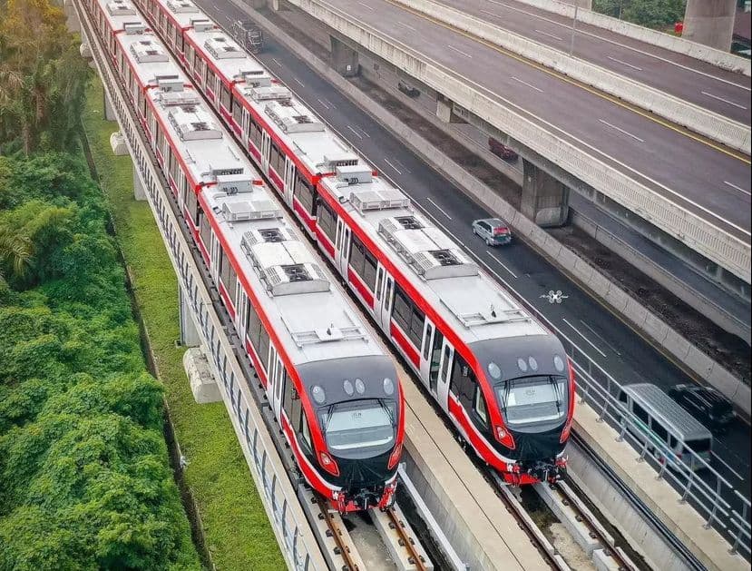 LRT Jabodebek Kembali Mengalami Gangguan Teknis