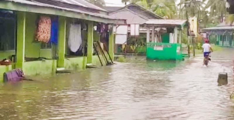 Akibat Diguyur Hujan Deras, Puluhan Rumah di Kota Bengkulu Terendam Banjir