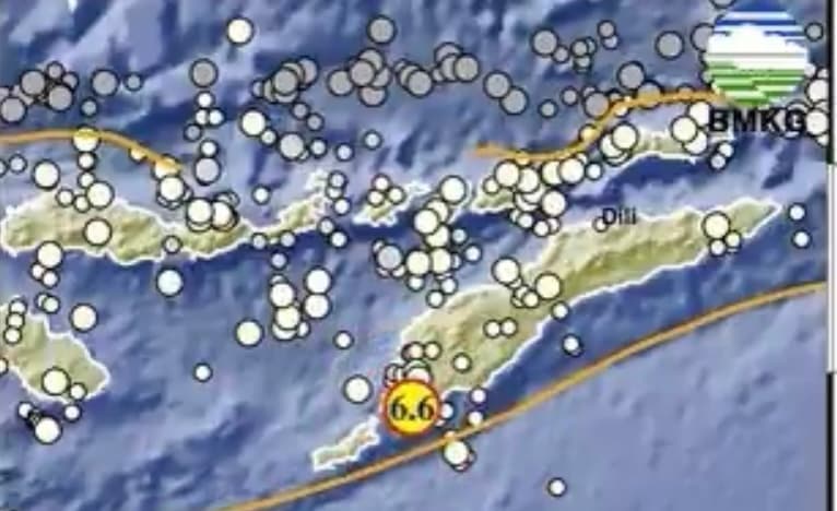 Imbas Gempa NTT 95 Bangunan Rusak