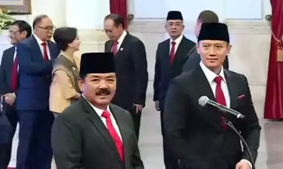 Hadi Tjahjanto Resmi Dilantik Jadi Menko Polhukam
