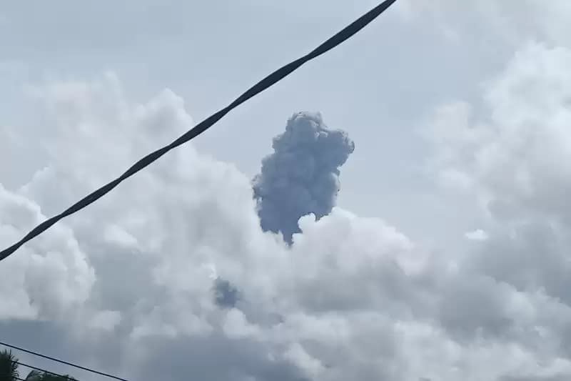 Gunung Dukono Erupsi, Letusan Setinggi 2,6 Kilometer