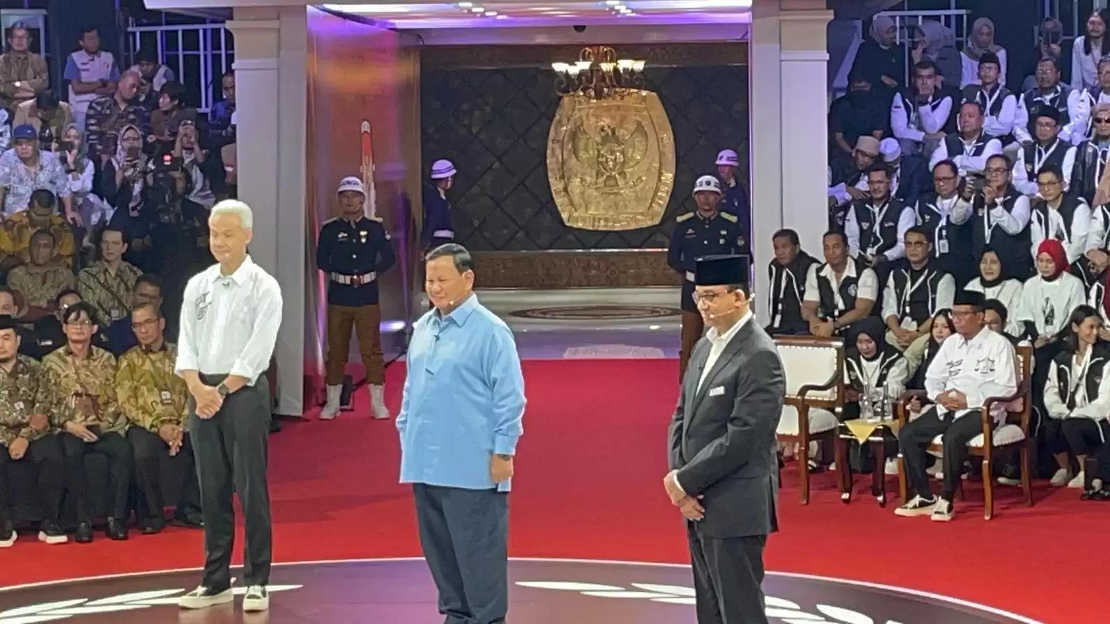 Deretan Janji Manis Anies, Prabowo dan Ganjar di Arena Debat Pilpres 2024