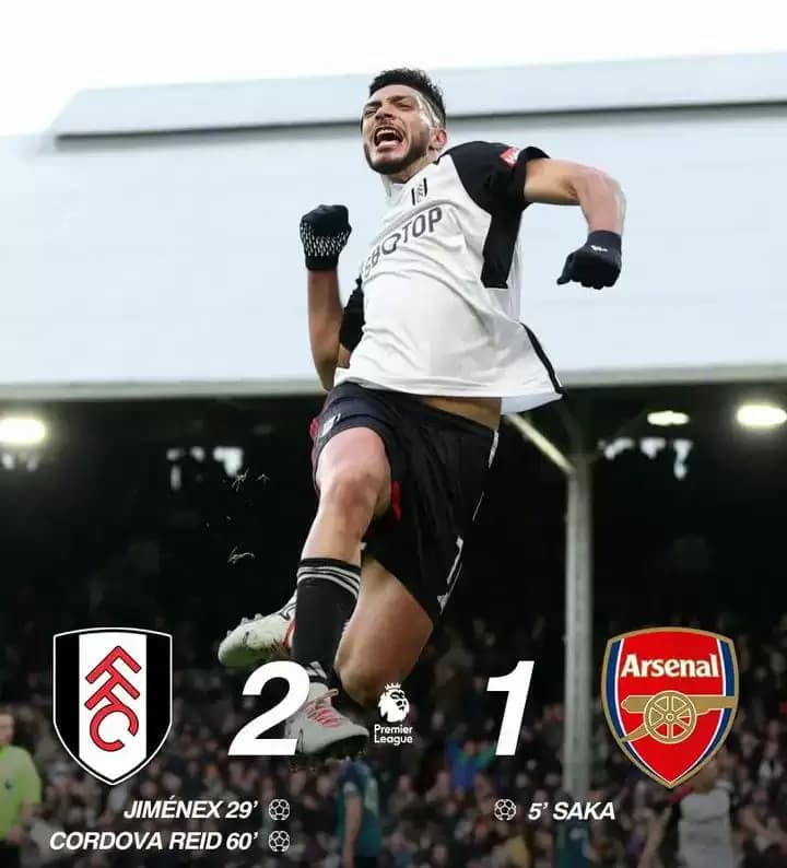 Ditekuk Fulham 1-2, Arsenal Gagal Lagi Torehkan Kemenang di Liga Inggris
