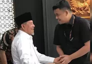 Abdul Gani Kasuba Bertemu Bobby Nasution