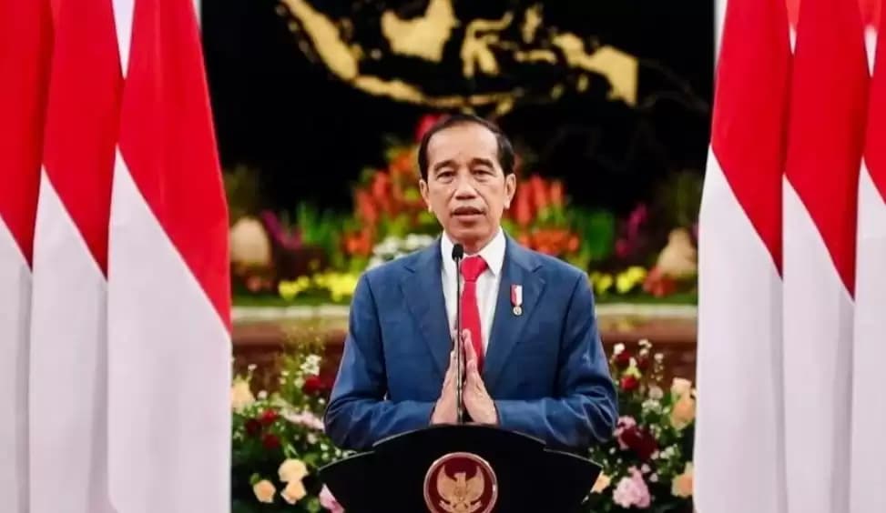 Joko Widodo Lepas Bantuan Kemanusiaan untuk Rakyat Palestina