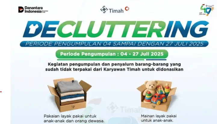 Aksi Decluttering PT Timah