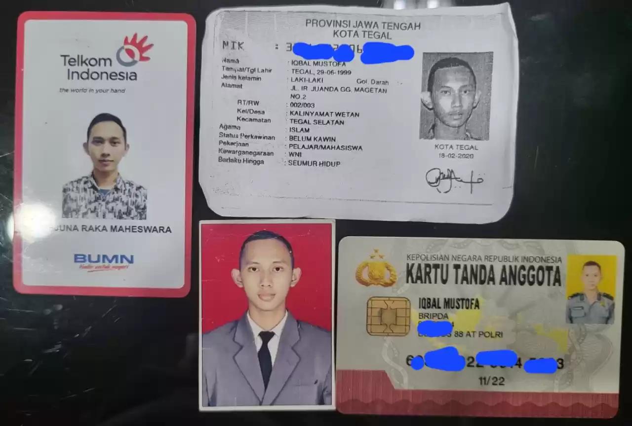 Anggota Densus 88 Iqbal Mustofa BKO Telkom