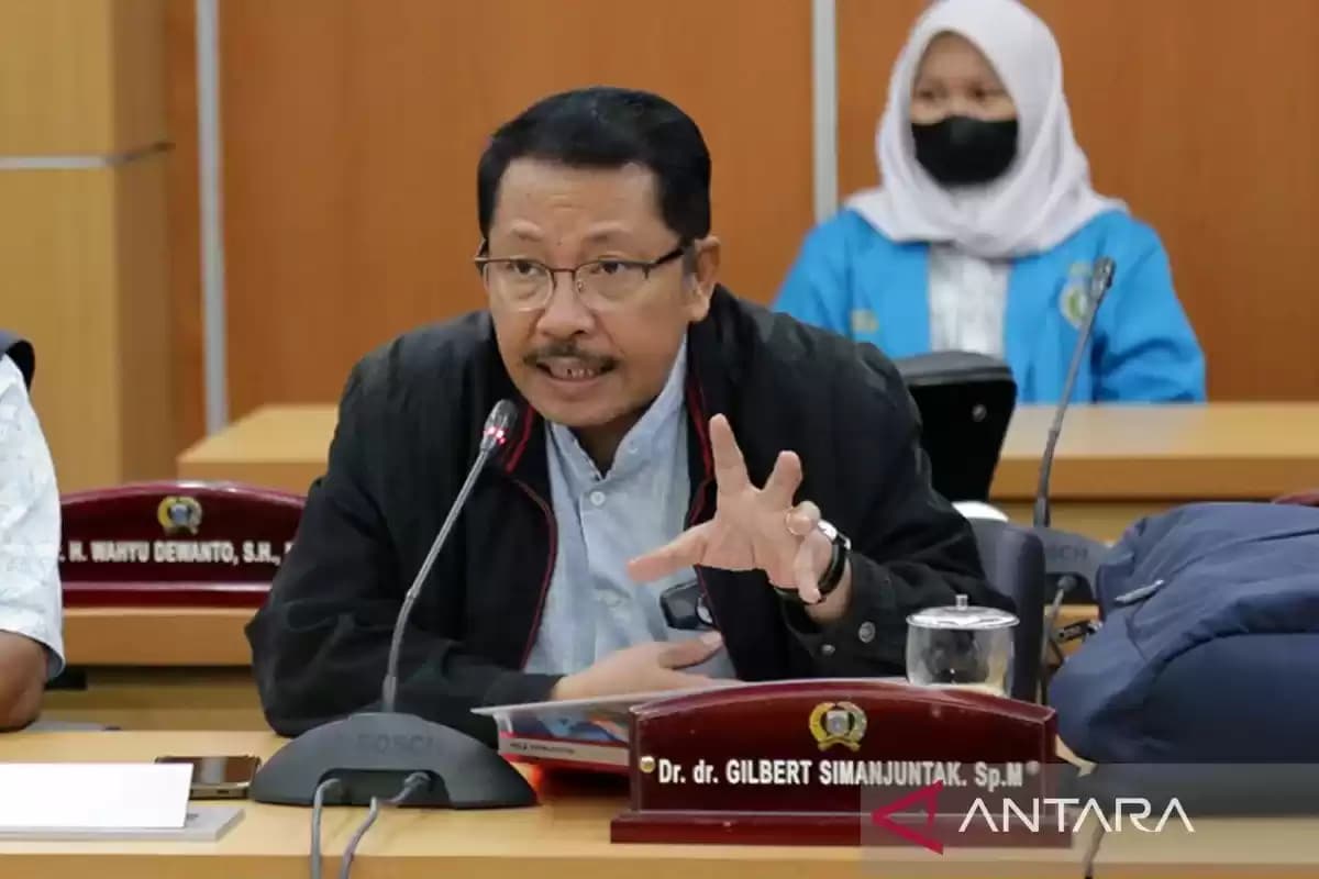 Anggota Komisi B DPRD DKI Gilbert Simanjuntak, Jakarta, Selasa (5/12/2023).
