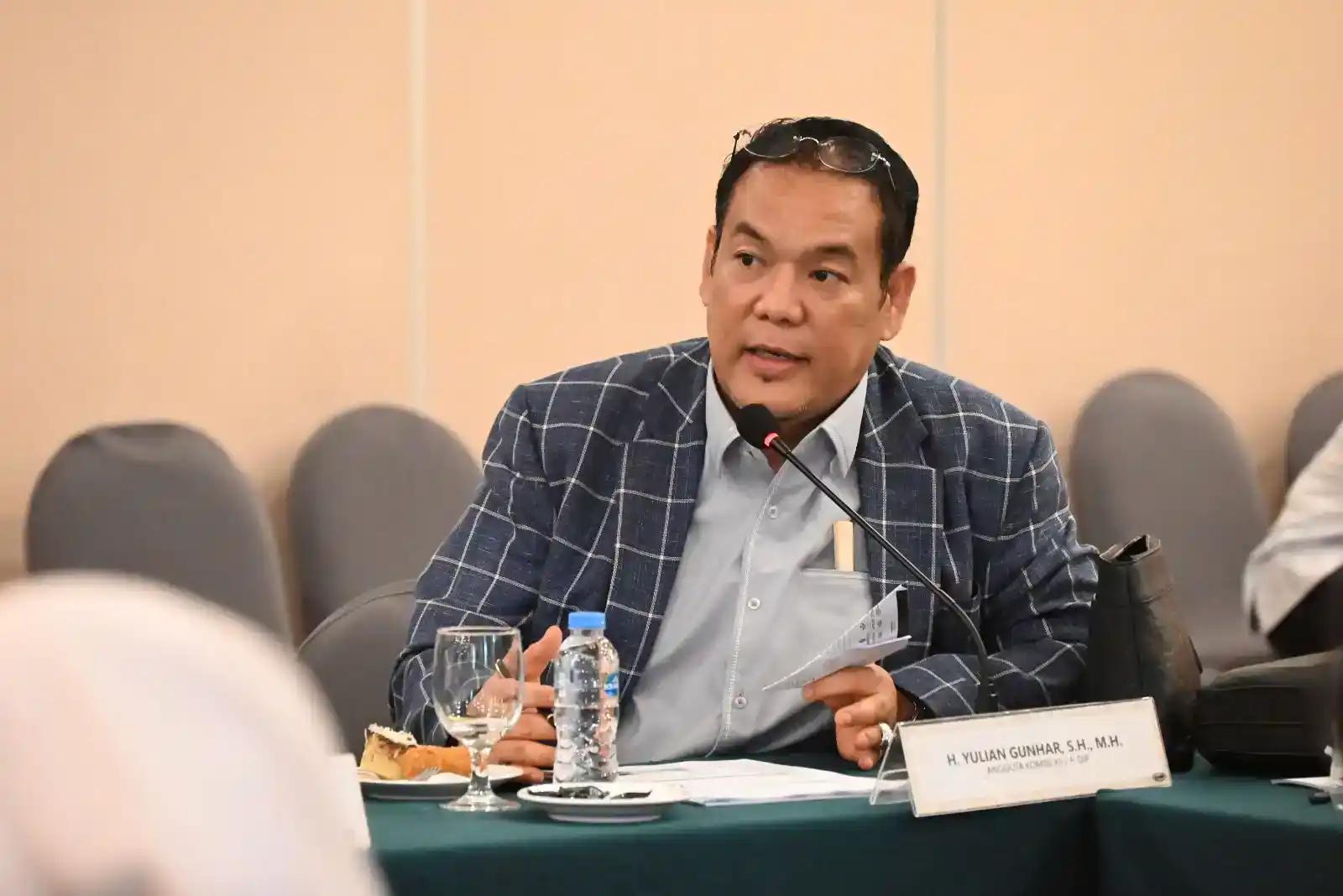 Anggota Komisi XII DPR RI, Yulian Gunhar