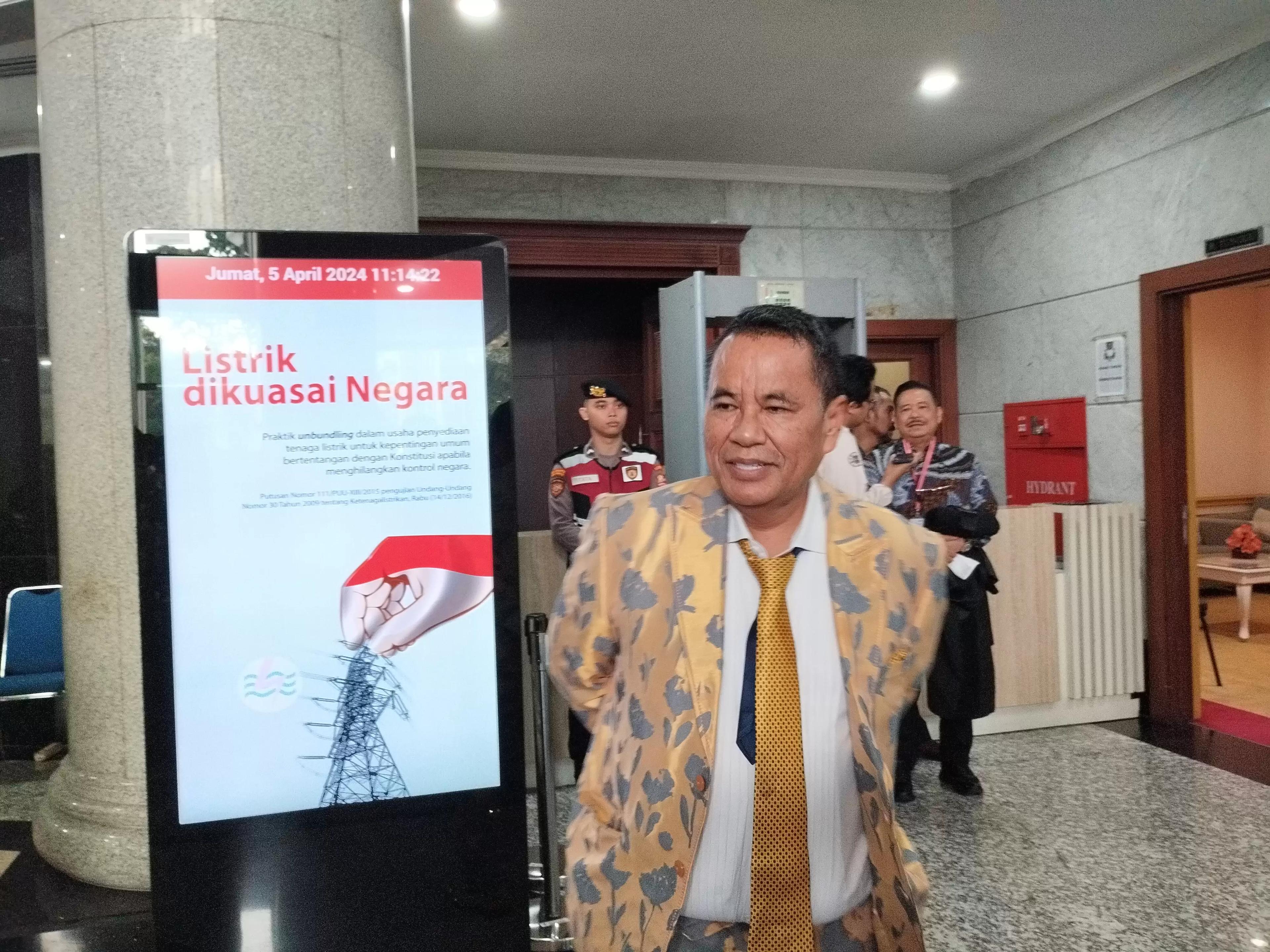 Anggota Tim Hukum Prabowo-Gibran, Hotman Paris Hutapea (Foto: MI/Dhanis)